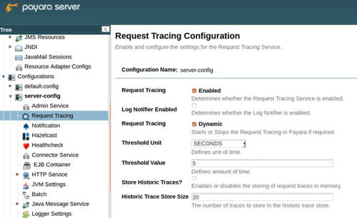 Blog Payara Request Tracing